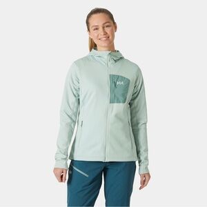 Helly Hansen Versalite Hooded Fleece Jacket Women’s Green Mist